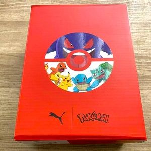 PUMA x POKEMON 2022 'Charmander' Slipstream Sneakers Size 5C Kids BOYS GIRLS